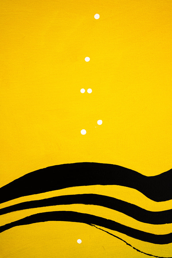 Radiant Modern Original Abstract Painting, Canvas Wall Art Evoking the Brightness & Serenity of a Spring Day | Spring (48"x48")