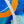 Abstract Painting – Original Wall Art – Acrylic Oil & Mixed Media on Canvas – Blue Yellow Painting – 
