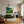 Moody Green Large Abstract Wall Art — Original Oil Painting, Textured Canvas — 