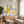 Yellow Modern Abstract Wall Art — Original Oil Painting, Textured Canvas Hand-painted — 