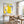 Vibrant Yellow Bold Abstract Wall Art — Modern Original Oil Painting, Textured Canvas — 