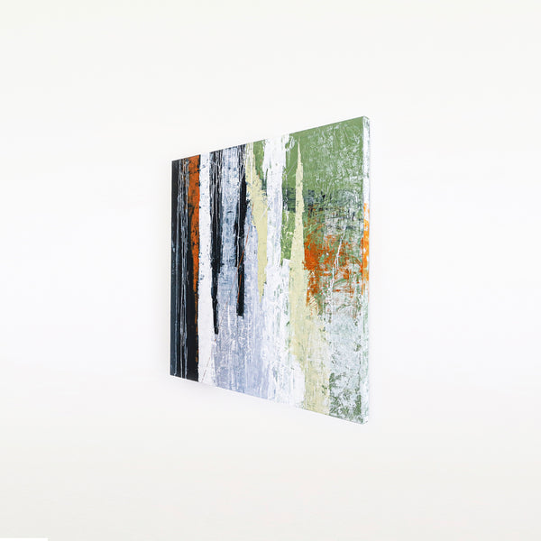 Abstract Original Painting in Natural Color Palette, Modern &Classic Expressionism Canvas Wall Art | Werk (36"x36")
