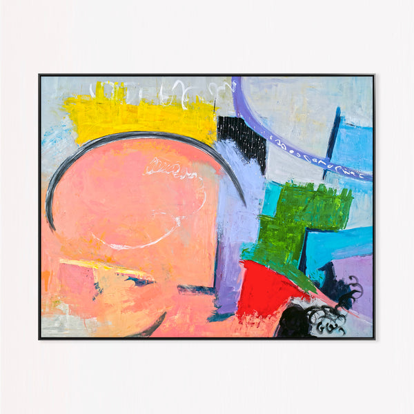 Abstract Painting – Original Wall Art – Large Oil & Acrylic Painting on Canvas – Modern Minimalist Contemporary Canvas Art – “Woodbury”