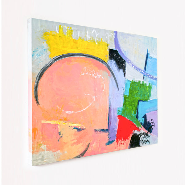 Abstract Painting – Original Wall Art – Large Oil & Acrylic Painting on Canvas – Modern Minimalist Contemporary Canvas Art – “Woodbury”