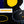 Modern Abstract Original Mixed Media Painting of the Yellow Moon & Blue Night Sky, Canvas Wall Art | Yellow Dal (40
