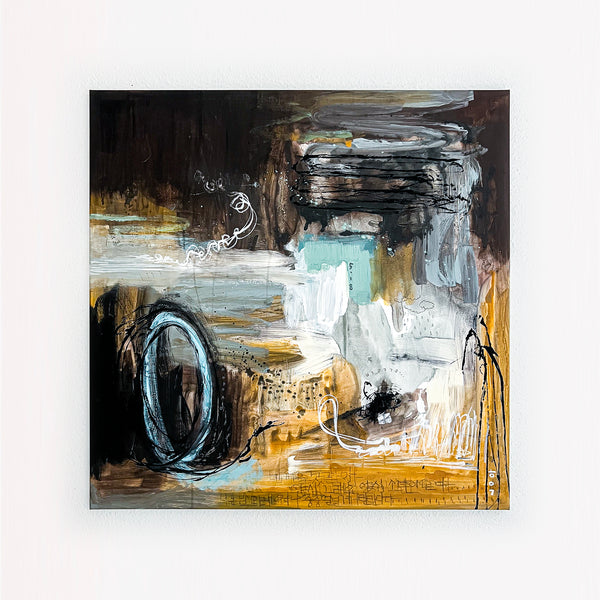 Abstract Painting Original, Expressionism in Modern Abstract Wall Art | puervenit III (40"x40")