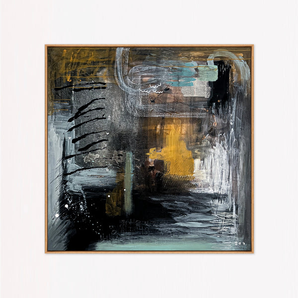 Abstract Painting Original, Expressionism in Modern Abstract Wall Art | puervenit II (40"x40")