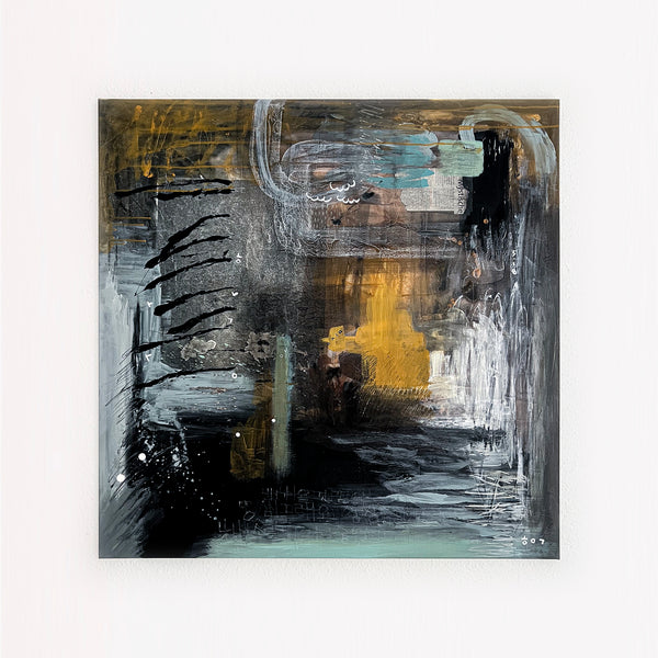 Abstract Painting Original, Expressionism in Modern Abstract Wall Art | puervenit II (40"x40")