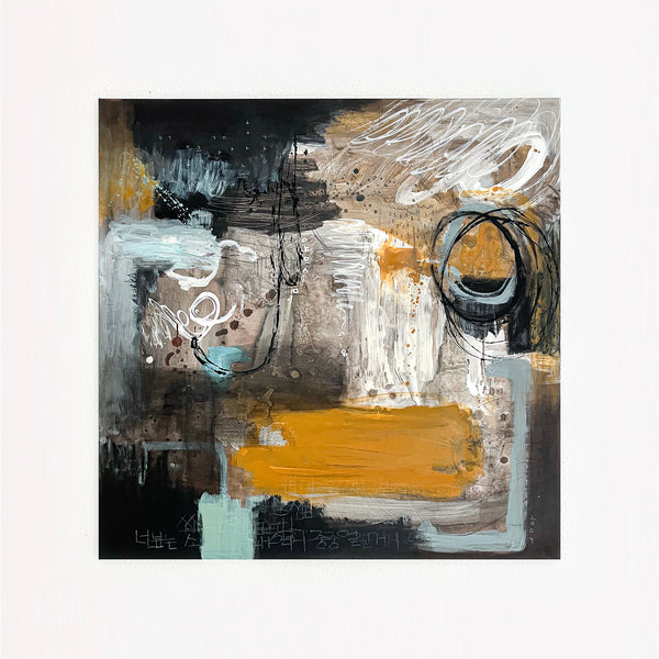 Abstract Painting Original, Expressionism in Modern Abstract Wall Art | puervenit I (40"x40")