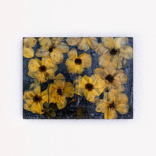 Moody Neutral Minimalist Abstract Wall Art — Original Mixed Media Painting, Textured Canvas Statement — "Spes" (9.5"x7") (9.5"x7" | 24x18cm)