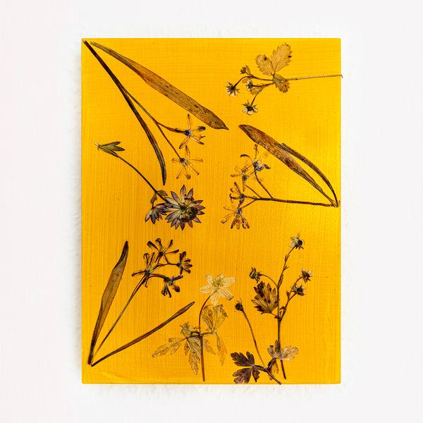 Moody Black Minimalist Abstract Wall Art — Original Mixed Media Painting, Textured Canvas Statement — "Aion-II" (7"x9.5") (7"x9.5" | 18x24cm)