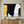 Moody Black Yellow Abstract Wall Art — Large Original Oil Painting, Textured Canvas — 