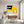 Abstract Wall Art — Large Yellow Black Modern Original Oil Painting, Textured Canvas — 
