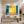 Large Yellow Teal Abstract Wall Art — Modern Original Oil Painting, Textured Canvas — 
