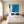 Abstract Wall Art Blue Modern Dynamic Original Oil Painting, Textured Canvas — 
