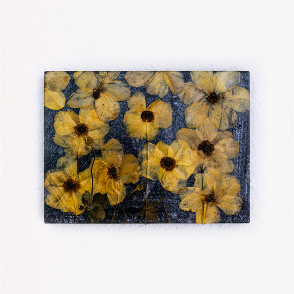 Moody Neutral Minimalist Abstract Wall Art — Original Mixed Media Painting, Textured Canvas Statement — "Spes" (9.5"x7") (9.5"x7" | 24x18cm)
