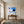 Cool Blue Bold Abstract Wall Art — Modern Original Oil Painting, Textured Canvas — 
