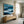 Moody Teal Abstract Wall Art — Large Original Oil Painting, Textured Canvas — 