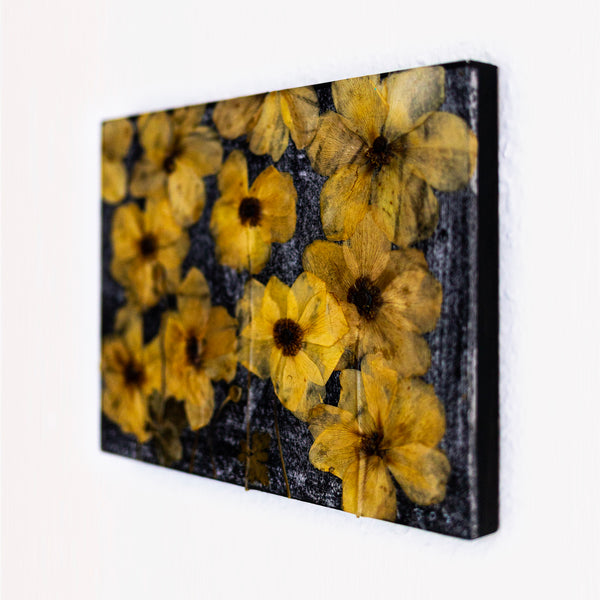 Moody Neutral Minimalist Abstract Wall Art — Original Mixed Media Painting, Textured Canvas Statement — "Spes" (9.5"x7") (9.5"x7" | 24x18cm)