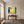 Large Yellow Teal Abstract Wall Art — Modern Original Oil Painting, Textured Canvas — 
