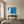 Abstract Wall Art Blue Modern Dynamic Original Oil Painting, Textured Canvas — 