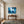 Moody Blue Abstract Wall Art — Original Oil Painting, Bold Textured Canvas — 