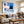 Cool Blue Bold Abstract Wall Art — Modern Original Oil Painting, Textured Canvas — 
