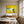 Vibrant Yellow Modern Abstract Wall Art — Original Textured Canvas Painting, Statement Large — 