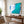 Teal Blue Bold Abstract Wall Art — Large Modern Original Oil Painting, Textured Canvas — 